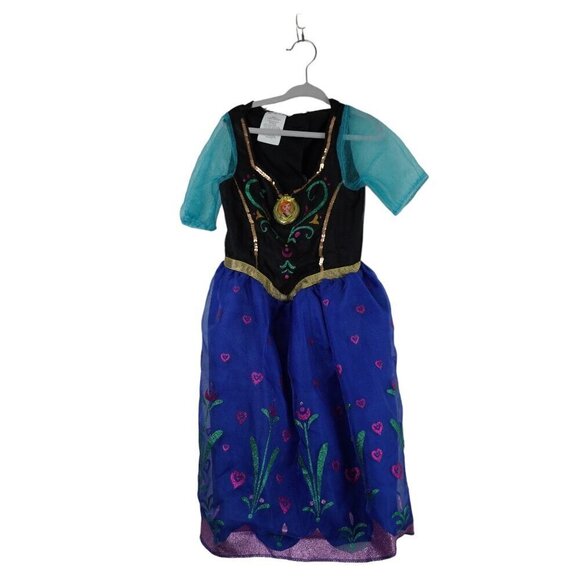 Disney Frozen ANNA Light Up Costume Size 3-6X - Picture 1 of 8